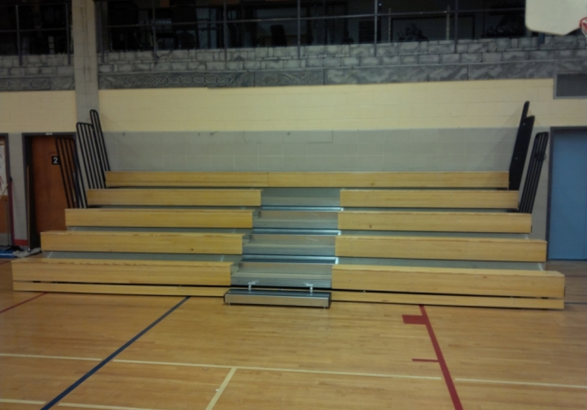 img project PARCS Bleacher Installation Ayr Cambridge Kitchener